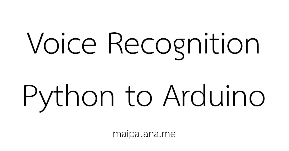 Alice Voice Recognition